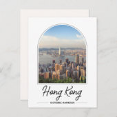 香港ビクトリアハーバーポストカード ポストカード (正面/裏面)