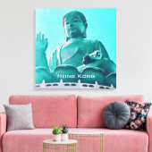 香港ビッグブッダランタウ島旅行 キャンバスプリント (インサイチュ (リビング))