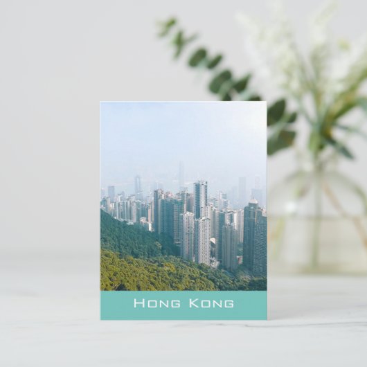 香港モダンビクトリアズピーク旅行 ポストカード (スタンド正面)