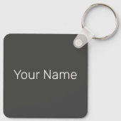 香港モンコック中国カオルーンファインアート土産 キーホルダー (裏面)