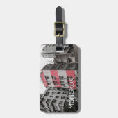 香港モンコック中国カオルーンファインアート土産 ラゲッジタグ (正面縦)