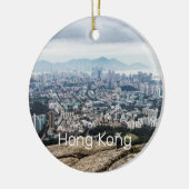 香港ライオンロックヒルスカイラインパノラマサミナリー セラミックオーナメント (左)
