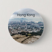 香港ライオンロックヒルスカイラインパノラマサミナリー 缶バッジ (正面)