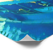 香港ヴィンテージスターフェリー旅行壁の装飾 ポスター (角)