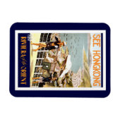 香港ヴィンテージレイズ マグネット (横)