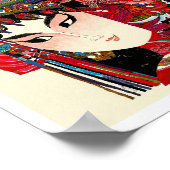 香港ヴィンテージ伝統的旅行ポスター ポスター (角)