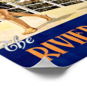 香港ヴィンテージ旅行ポスターの復元を参照 ポスター (角)