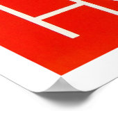 香港ヴィンテージ旅行ポスター復元 ポスター (角)