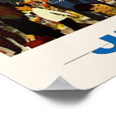 香港ヴィンテージ旅行ポスター ポスター (角)