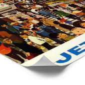 香港ヴィンテージ旅行ポスター ポスター (角)