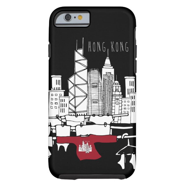 香港古いxの新しい景色 Case-Mate iPhoneケース (裏面)