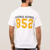 香港呼出し Tシャツ (裏面)