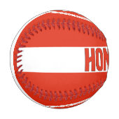 香港国旗とコート・オブ・アームズ愛国心 野球ボール (正面左)