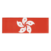 香港国旗のタグ 名札 (正面)