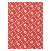 香港国旗の地図と国スタイリッシュ際的 テーブルクロス (正面)