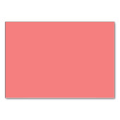 香港国旗の白い蘭（赤） テーブルナンバー (裏面)