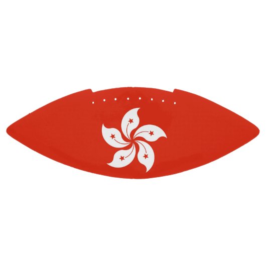 香港国旗を持つ愛国的なアメリカンフットボール アメリカンフットボール (パネル)
