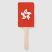 香港国旗を掲げたハンドファンのセット ハンドファン (裏面)