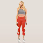 香港国旗 カプリレギンス (正面)