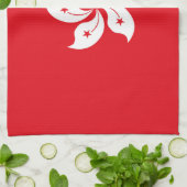 香港国旗 キッチンタオル (折り畳み)