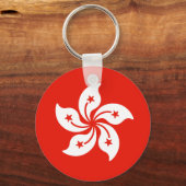 香港国旗 キーホルダー (正面)