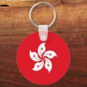 香港国旗 キーホルダー (正面)
