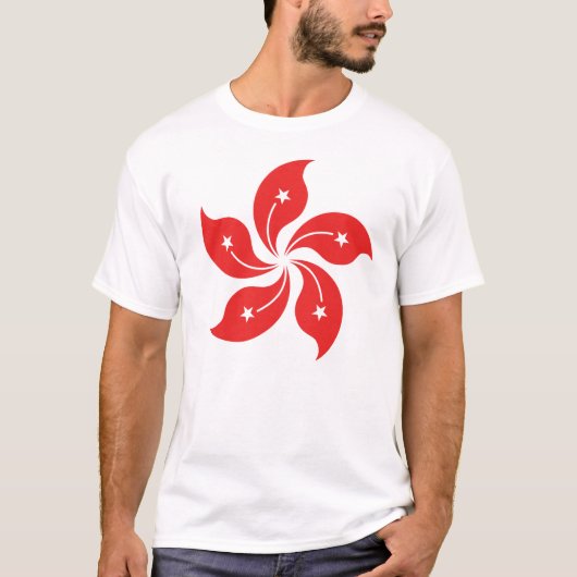 香港国旗「クラシック」 Tシャツ (正面)