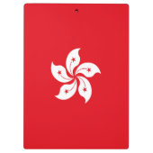 香港国旗 クリップボード (裏面)
