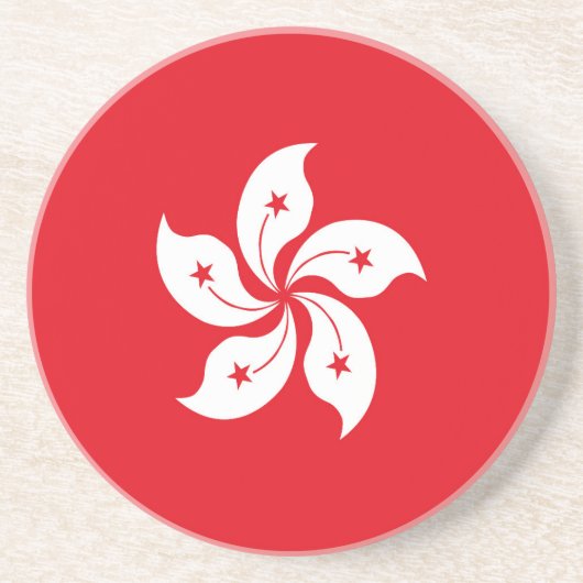 香港国旗 コースター (正面)
