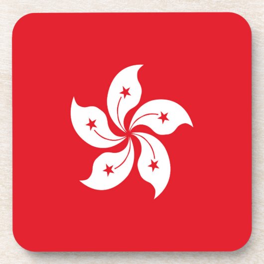 香港国旗 コースター (正面)