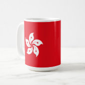 香港国旗 コーヒーマグカップ (正面左)