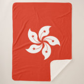 香港国旗 シェルパブランケット (正面)