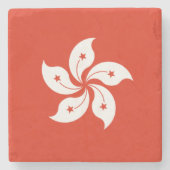 香港国旗 ストーンコースター (正面)