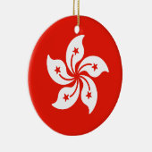 香港国旗 セラミックオーナメント (右)