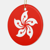 香港国旗 セラミックオーナメント (左)