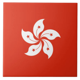 香港国旗 タイル