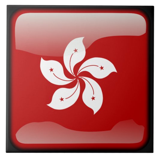 香港国旗 タイル (正面)