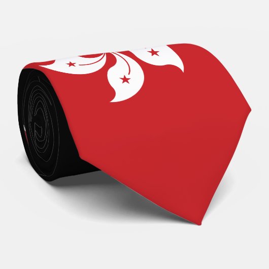 香港国旗 ネクタイ (ロール)