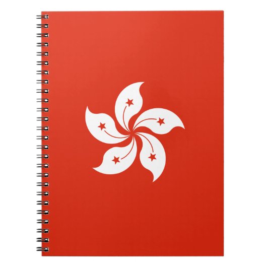 香港国旗 ノートブック (正面)
