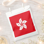 香港国旗 フェイバーバッグ (クリップ留めされた状態)