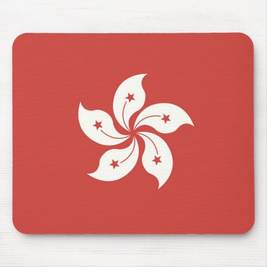 香港国旗 マウスパッド (正面)