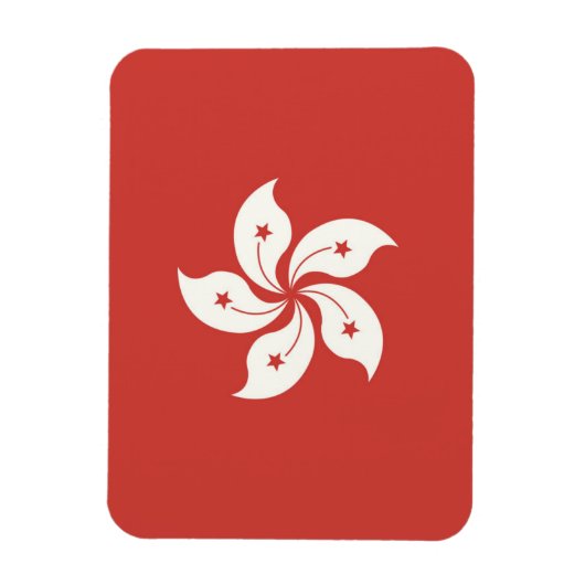 香港国旗 マグネット (縦)
