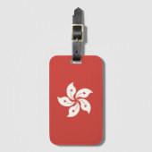 香港国旗 ラゲッジタグ (正面縦)