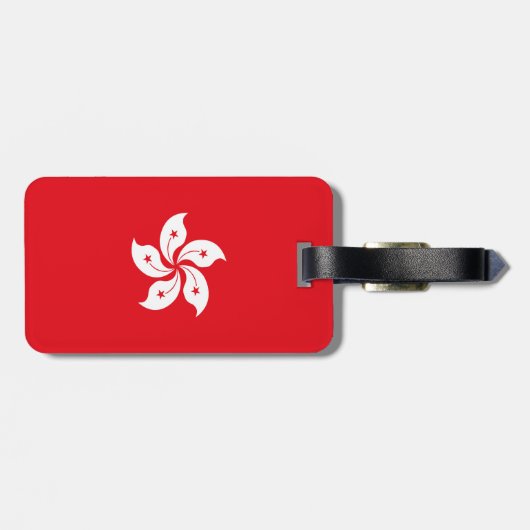 香港国旗 ラゲッジタグ (裏面横)