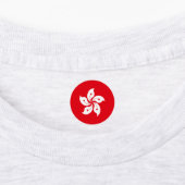 香港国旗 ラベル (貼付)