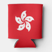 香港国旗 缶クーラー (正面)