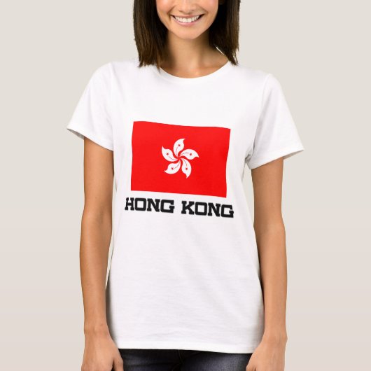 香港国旗 Tシャツ (正面)