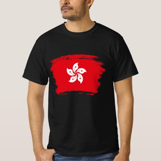 香港国旗 Tシャツ (正面)