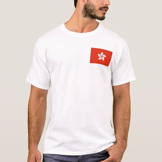香港国旗 Tシャツ (正面)