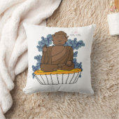 香港大きい仏Xの卵のタルト クッション (ブランケット)